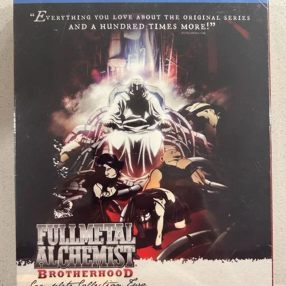 Media Fullmetal Alchemist Brotherhood Collection Two Blu Ray